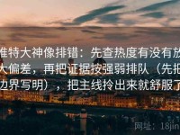 推特大神像排错：先查热度有没有放大偏差，再把证据按强弱排队（先把边界写明），把主线拎出来就舒服了