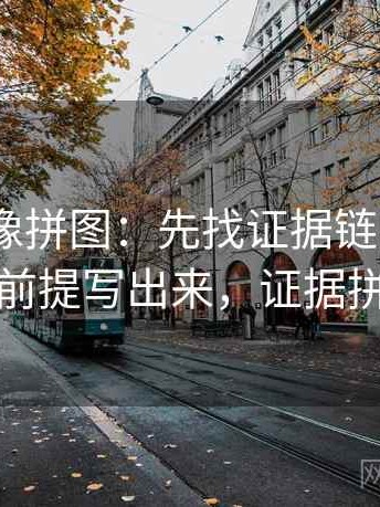 91.com像拼图：先找证据链断了吗这块再把前提写出来，证据拼图电影